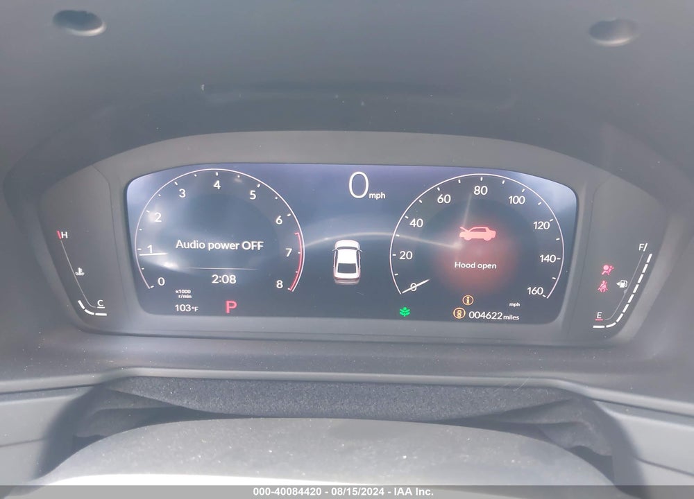 2024 HONDA ACCORD LX VIN: 1HGCY1F22RA040156