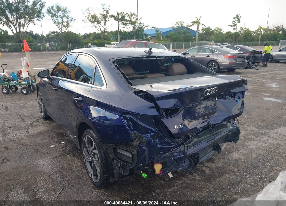 2022 AUDI A3 PREMIUM 40 TFSI FRONT-WHEEL DRIVE S TRONIC VIN: WAUAUDGY4NA090361