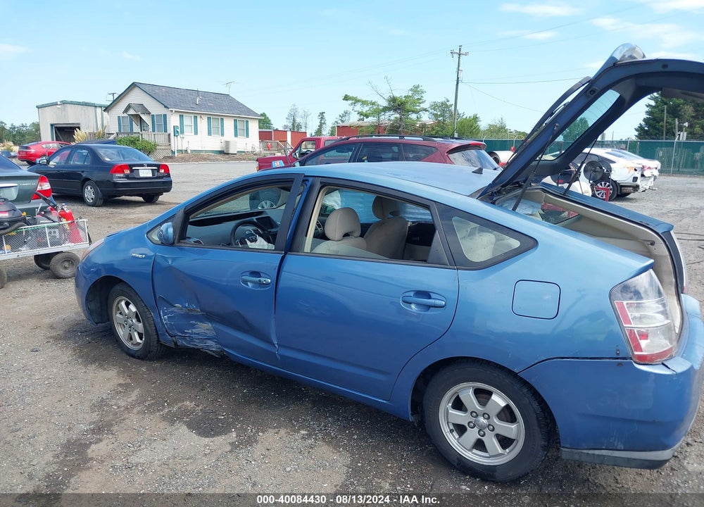 2006 TOYOTA PRIUS VIN: JTDKB20U867540231