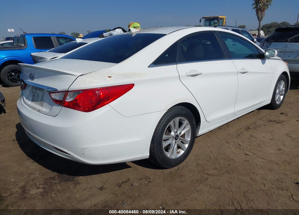 2013 HYUNDAI SONATA GLS VIN: 5NPEB4AC6DH772155