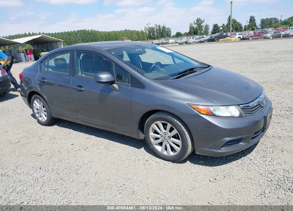 2012 HONDA CIVIC EX VIN: 19XFB2F88CE308493