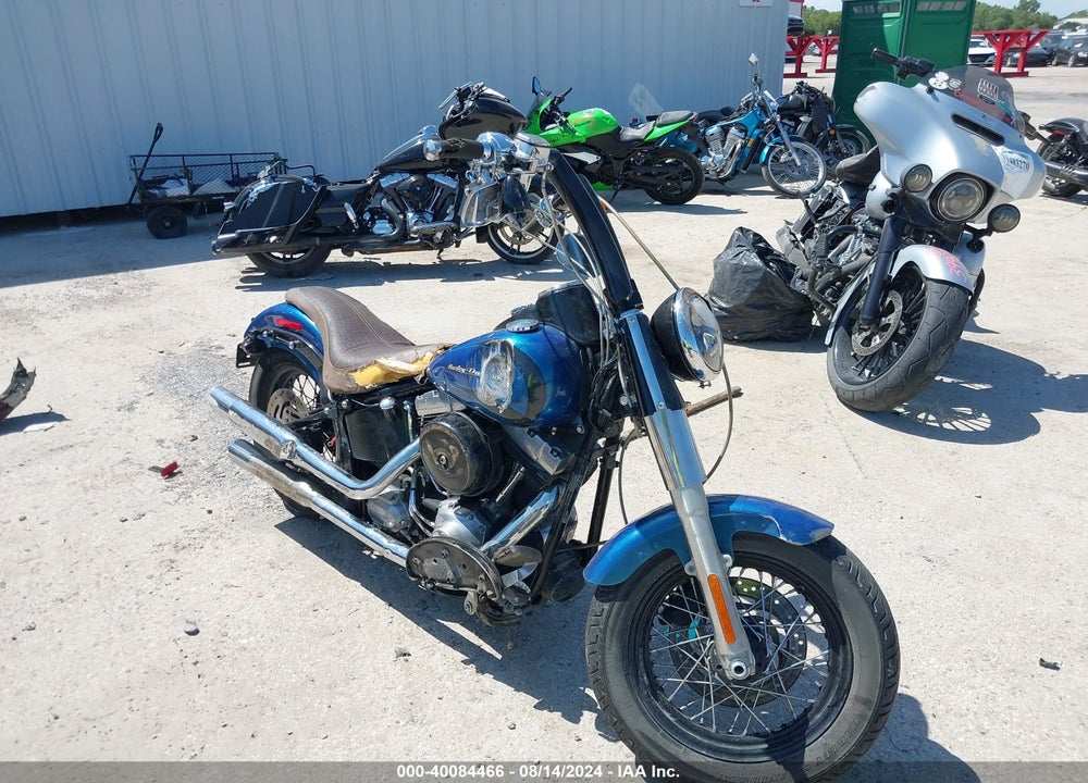 2014 HARLEY-DAVIDSON FLS SOFTAIL SLIM VIN: 1HD1JRV17EB038603