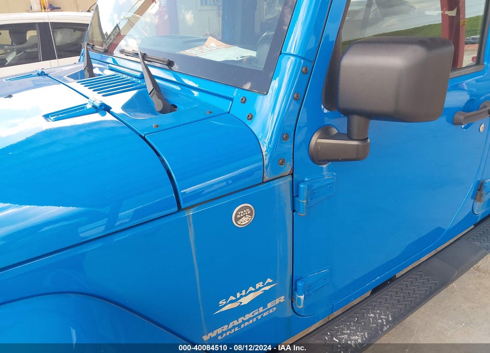 2011 ANGLER JEEP WR UNLIMITED SAHARA VIN: 1J4BA5H11BL548861