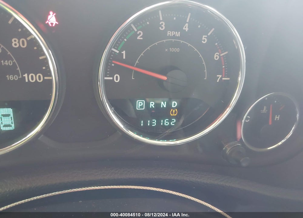 2011 ANGLER JEEP WR UNLIMITED SAHARA VIN: 1J4BA5H11BL548861