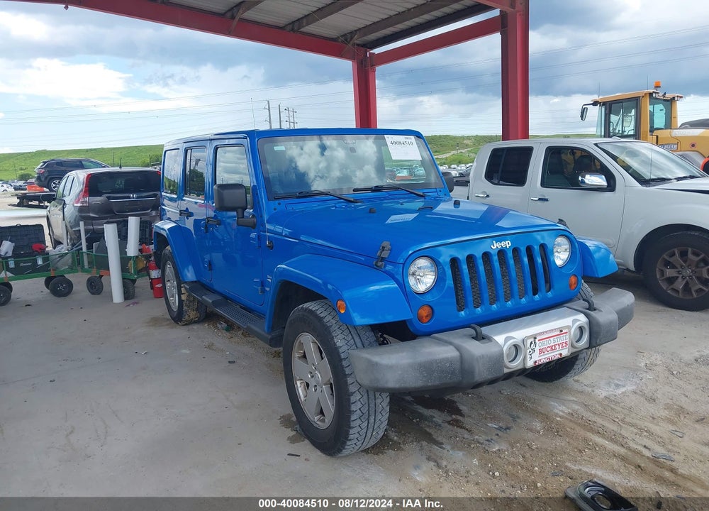 2011 ANGLER JEEP WR UNLIMITED SAHARA VIN: 1J4BA5H11BL548861