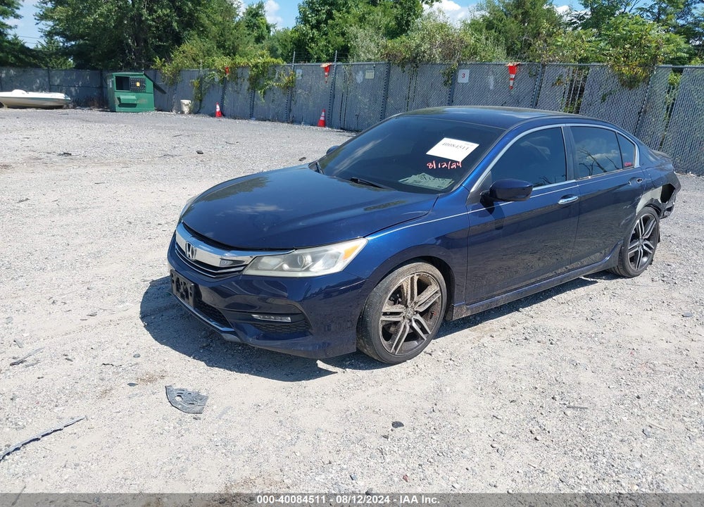 2017 HONDA ACCORD SPORT SE VIN: 1HGCR2F15HA073905