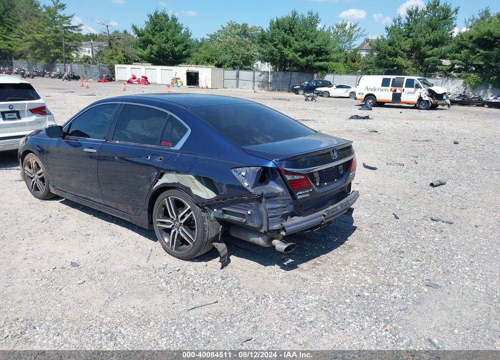 2017 HONDA ACCORD SPORT SE VIN: 1HGCR2F15HA073905