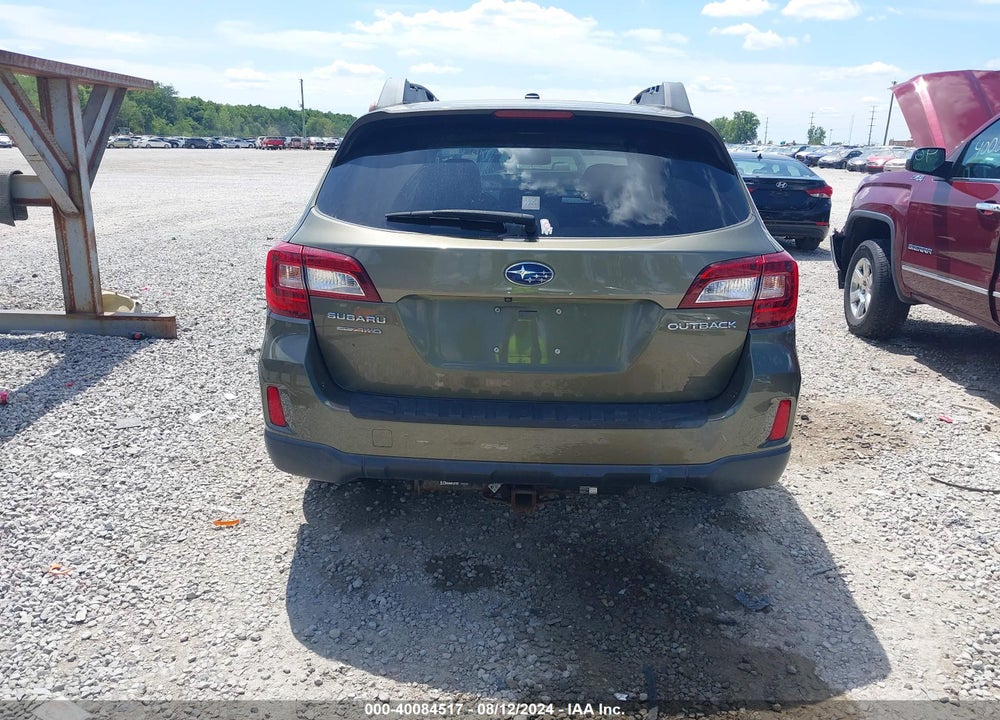 2015 SUBARU OUTBACK 2.5I LIMITED VIN: 4S4BSBLC8F3243496