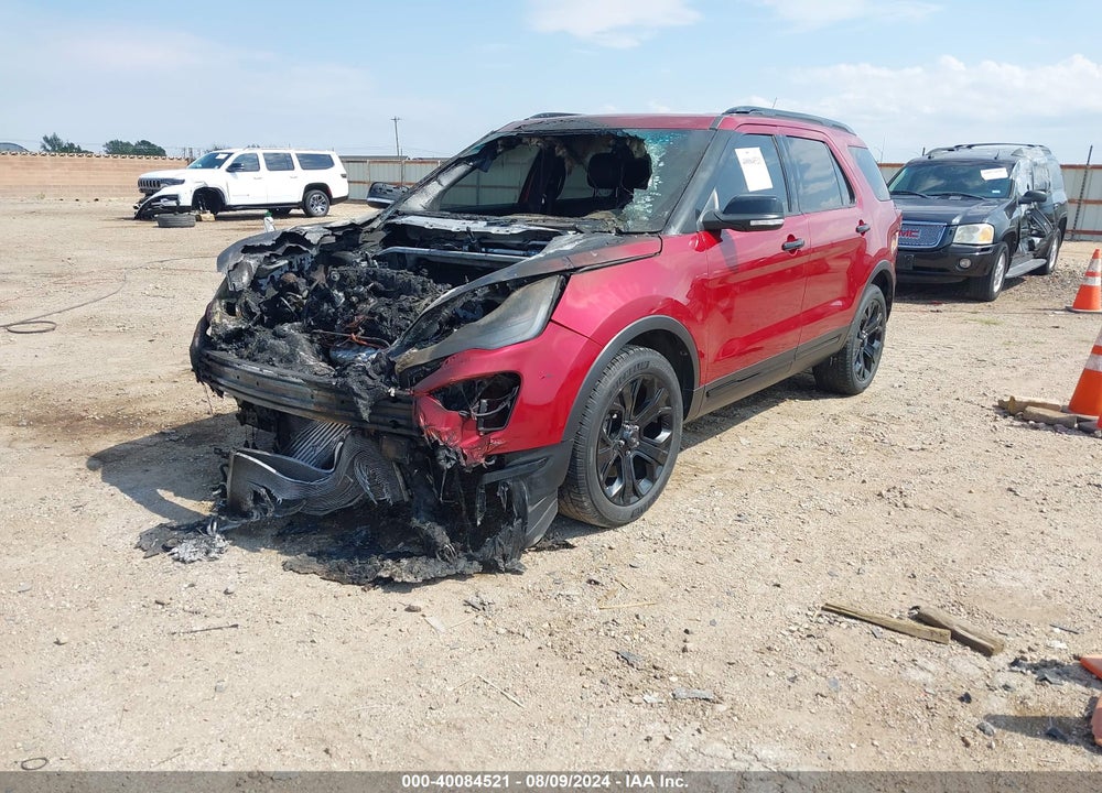 2019 FORD EXPLORER SPORT VIN: 1FM5K8GT1KGA53293