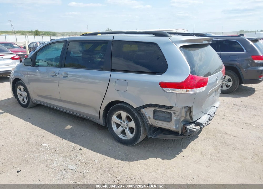 2011 TOYOTA SIENNA LE V6 VIN: 5TDKK3DC4BS063238