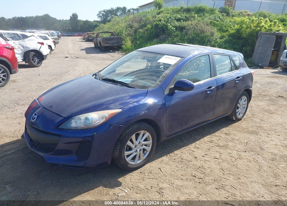2012 MAZDA 3 I TOURING VIN: JM1BL1L70C1682732