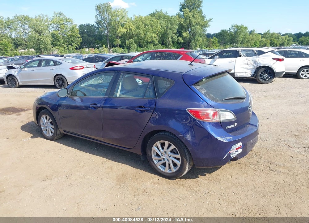 2012 MAZDA 3 I TOURING VIN: JM1BL1L70C1682732
