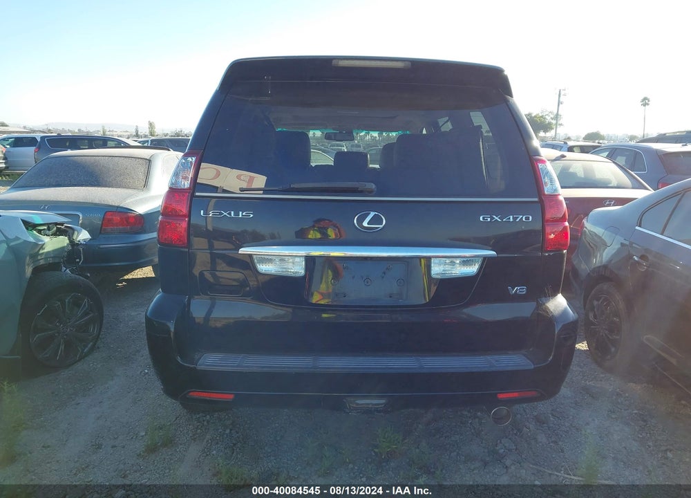 2008 LEXUS GX 470 VIN: JTJBT20X580149456