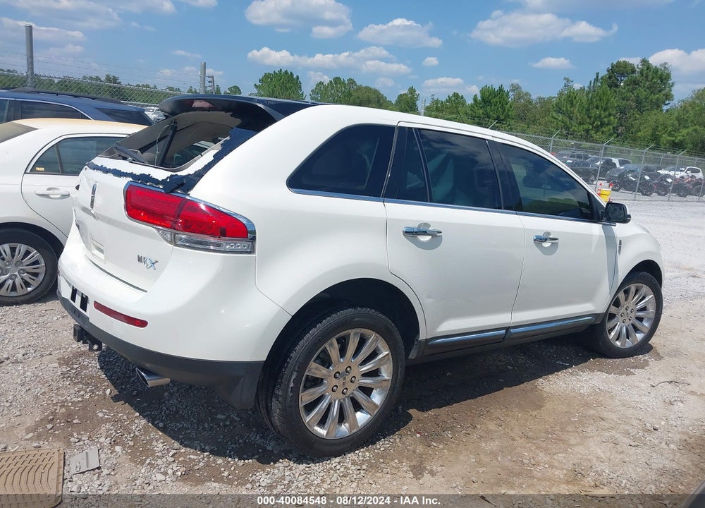 2013 LINCOLN MKX VIN: 2LMDJ6JK1DBL06422