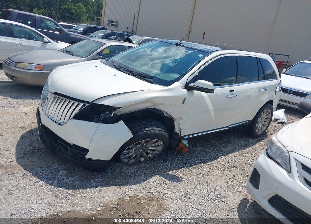 2013 LINCOLN MKX VIN: 2LMDJ6JK1DBL06422