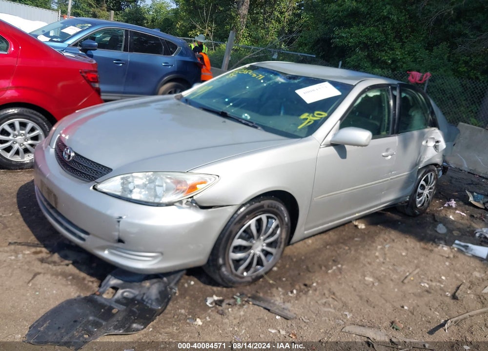 2002 TOYOTA CAMRY VIN: 4T1BE30K02U084891