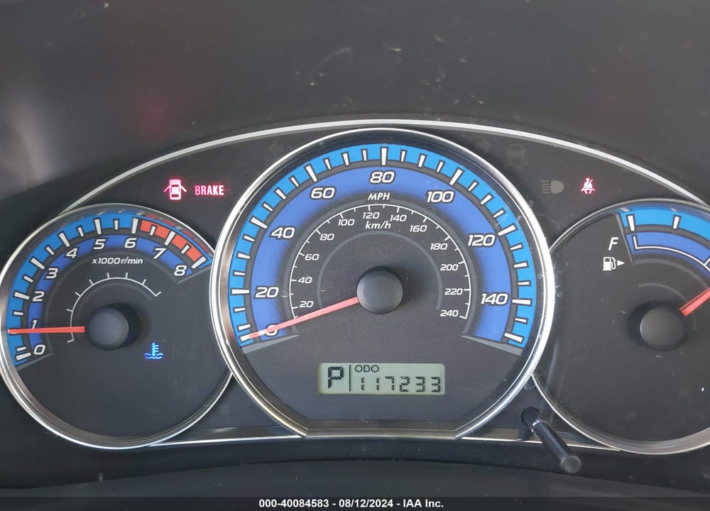 2009 SUBARU FORESTER 2.5X VIN: JF2SH61629H797844