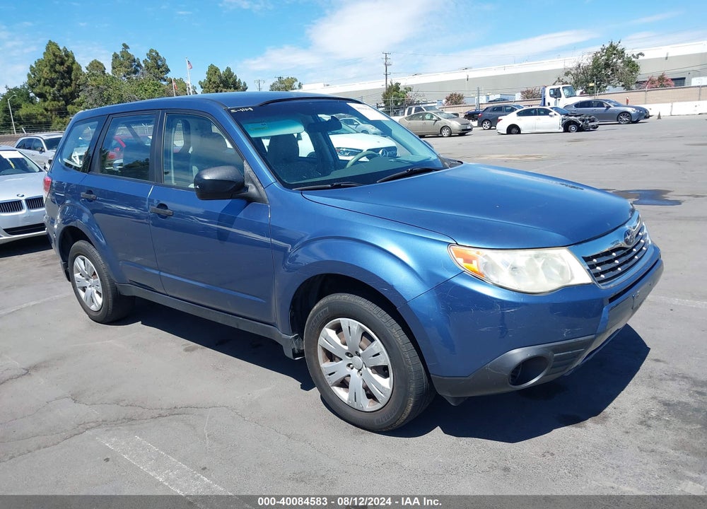 2009 SUBARU FORESTER 2.5X VIN: JF2SH61629H797844