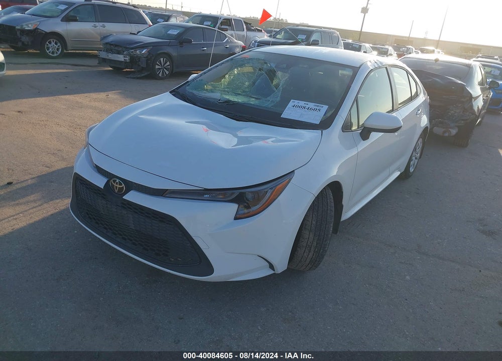 2022 TOYOTA COROLLA LE VIN: JTDEPMAE7N3007391