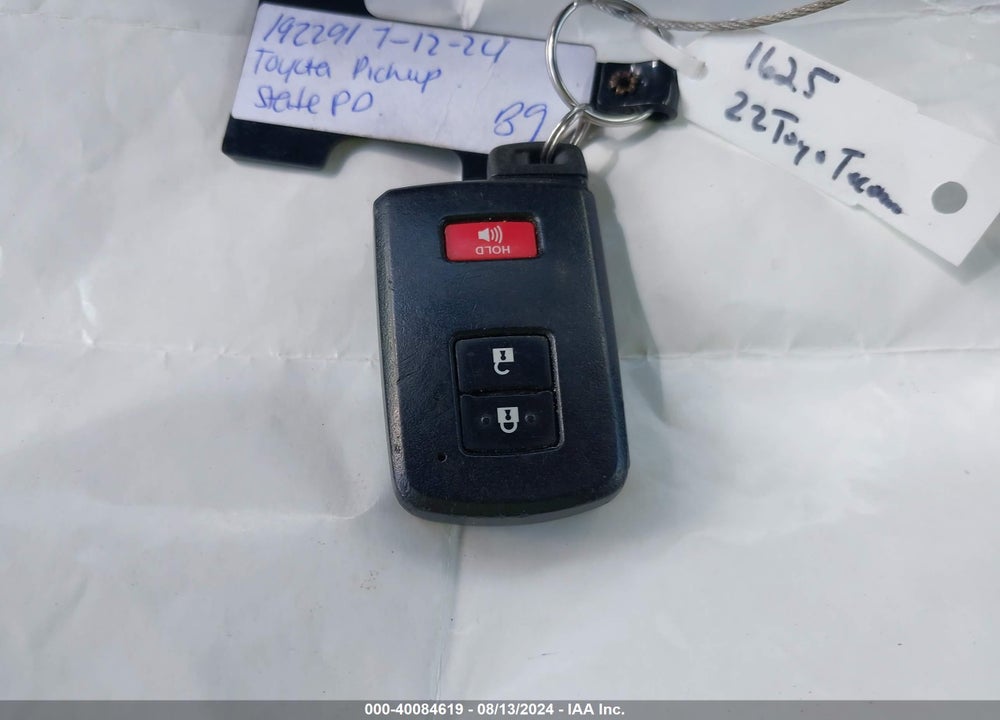 2022 TOYOTA TACOMA TRD OFF ROAD VIN: 3TMCZ5ANXNM479154