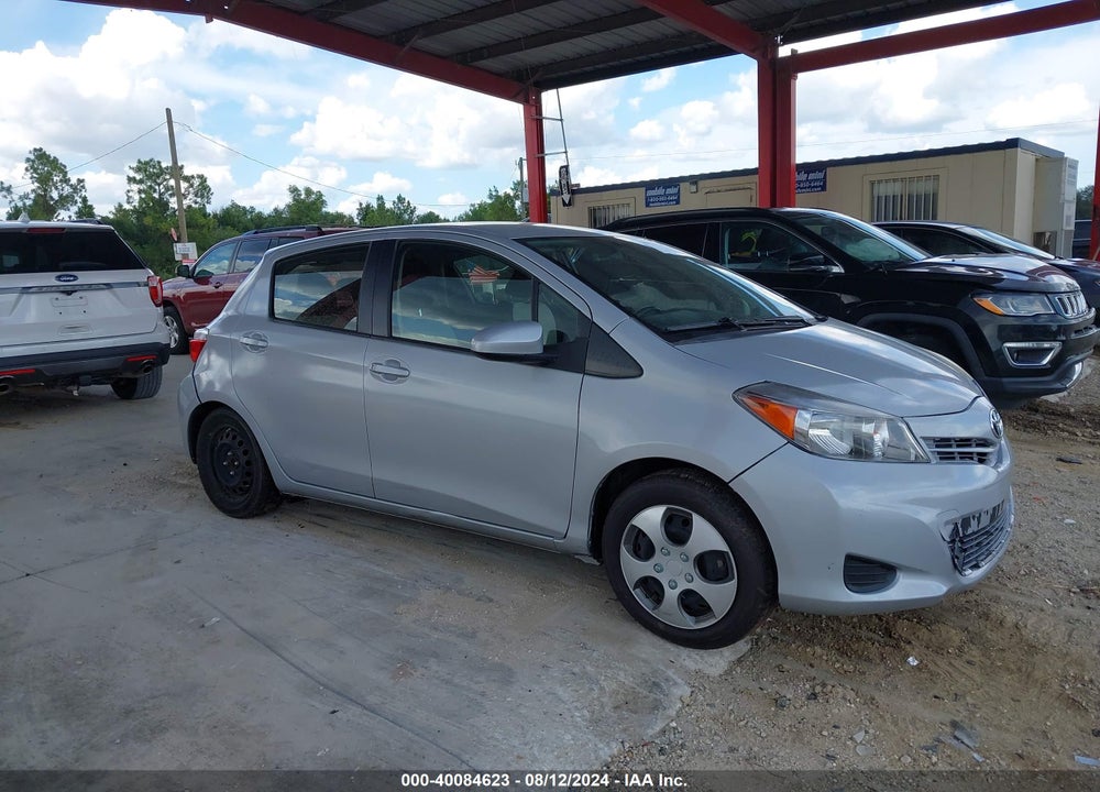 2012 TOYOTA YARIS L VIN: JTDKTUD37CD537733