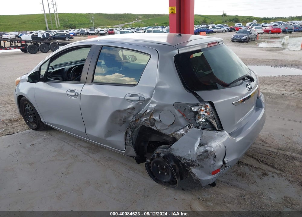 2012 TOYOTA YARIS L VIN: JTDKTUD37CD537733