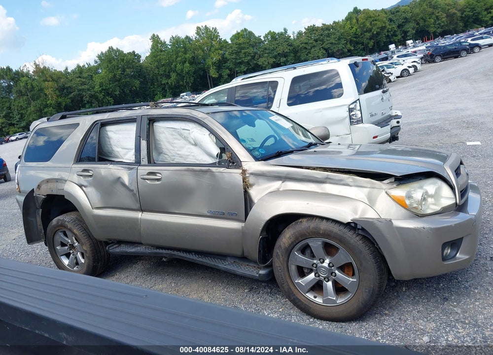2008 TOYOTA 4RUNNER LIMITED V8 VIN: JTEBT17R98K003484