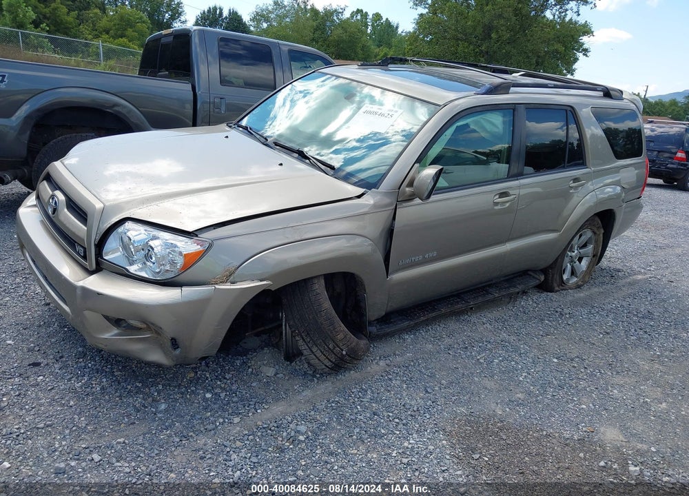 2008 TOYOTA 4RUNNER LIMITED V8 VIN: JTEBT17R98K003484