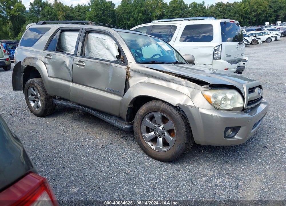 2008 TOYOTA 4RUNNER LIMITED V8 VIN: JTEBT17R98K003484