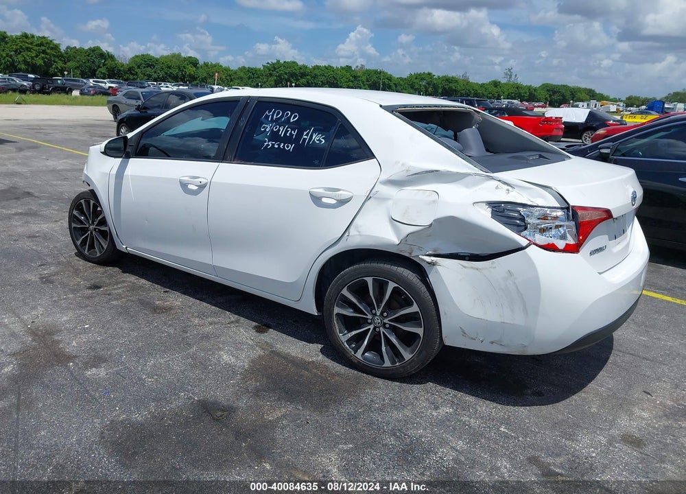 2017 TOYOTA COROLLA VIN: 2T1BURHE3HC756201