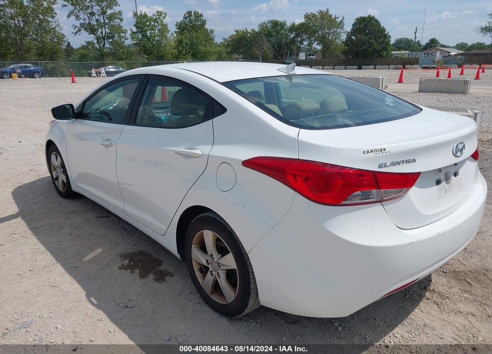 2013 HYUNDAI ELANTRA GLS VIN: 5NPDH4AE7DH266832