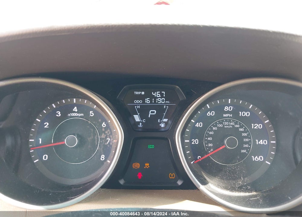 2013 HYUNDAI ELANTRA GLS VIN: 5NPDH4AE7DH266832