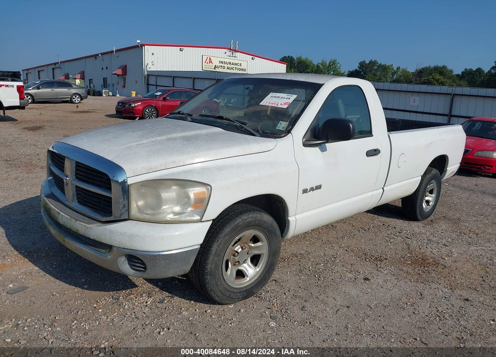 2008 DODGE RAM 1500 SLT VIN: 1D7HA16N88J185287