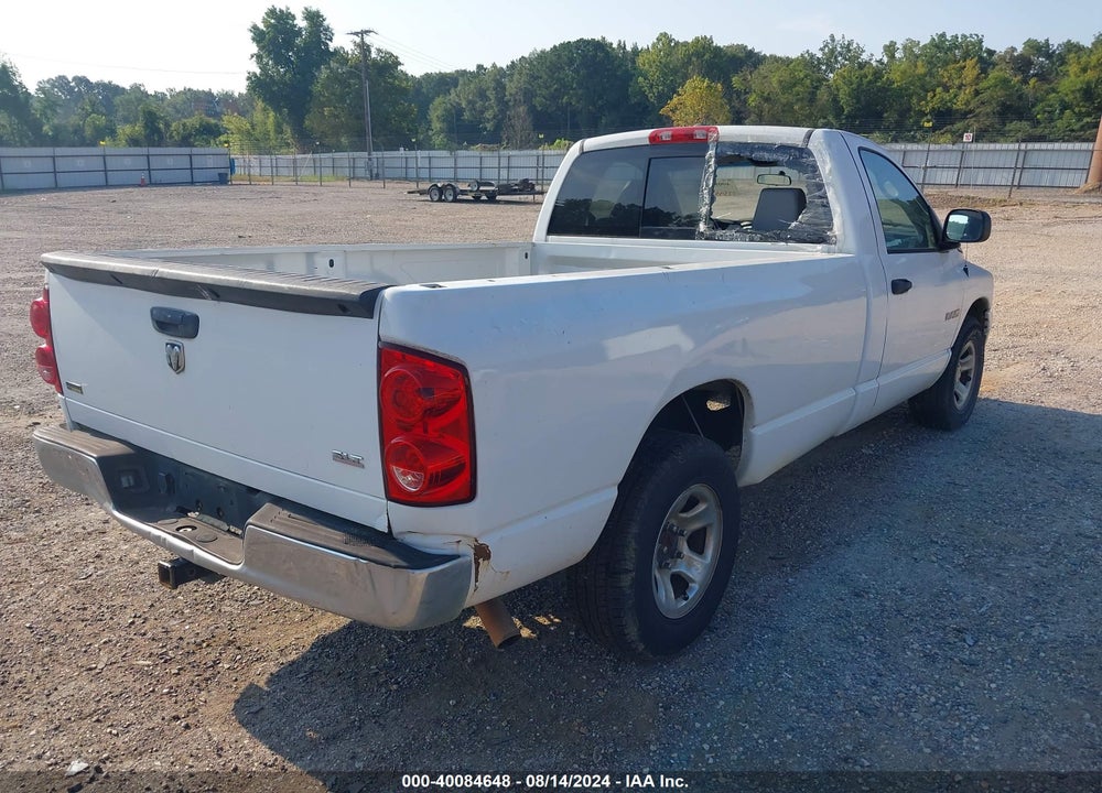 2008 DODGE RAM 1500 SLT VIN: 1D7HA16N88J185287