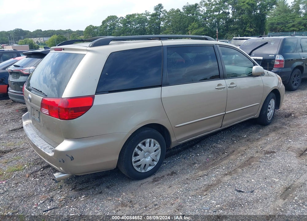 2004 TOYOTA SIENNA LE VIN: 5TDZA23C34S128211
