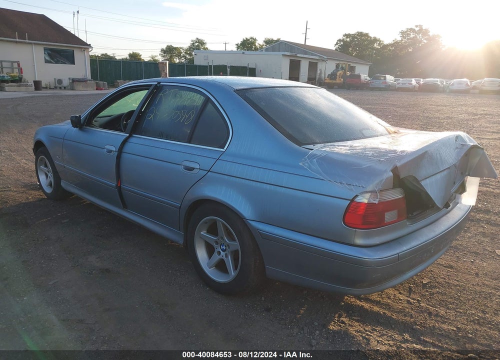 2002 BMW 525IA VIN: WBADT43482GZ96959