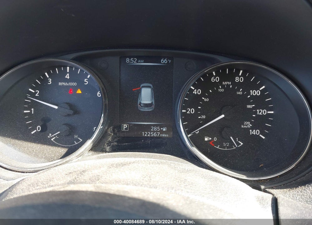 2017 NISSAN ROGUE SV VIN: KNMAT2MV7HP522379