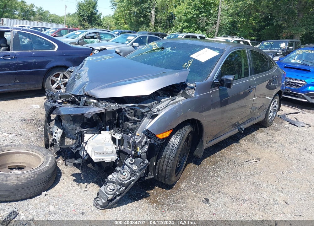 2019 HONDA CIVIC LX VIN: 2HGFC2F6XKH546958