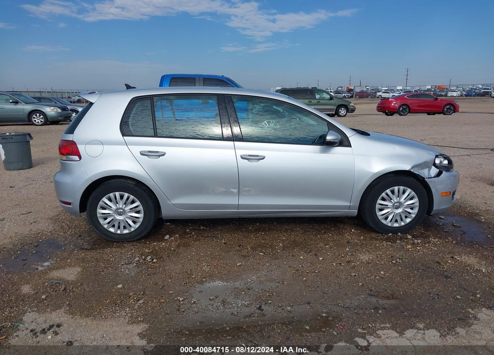 2014 VOLKSWAGEN GOLF 2.5L VIN: WVWDB7AJXEW001317