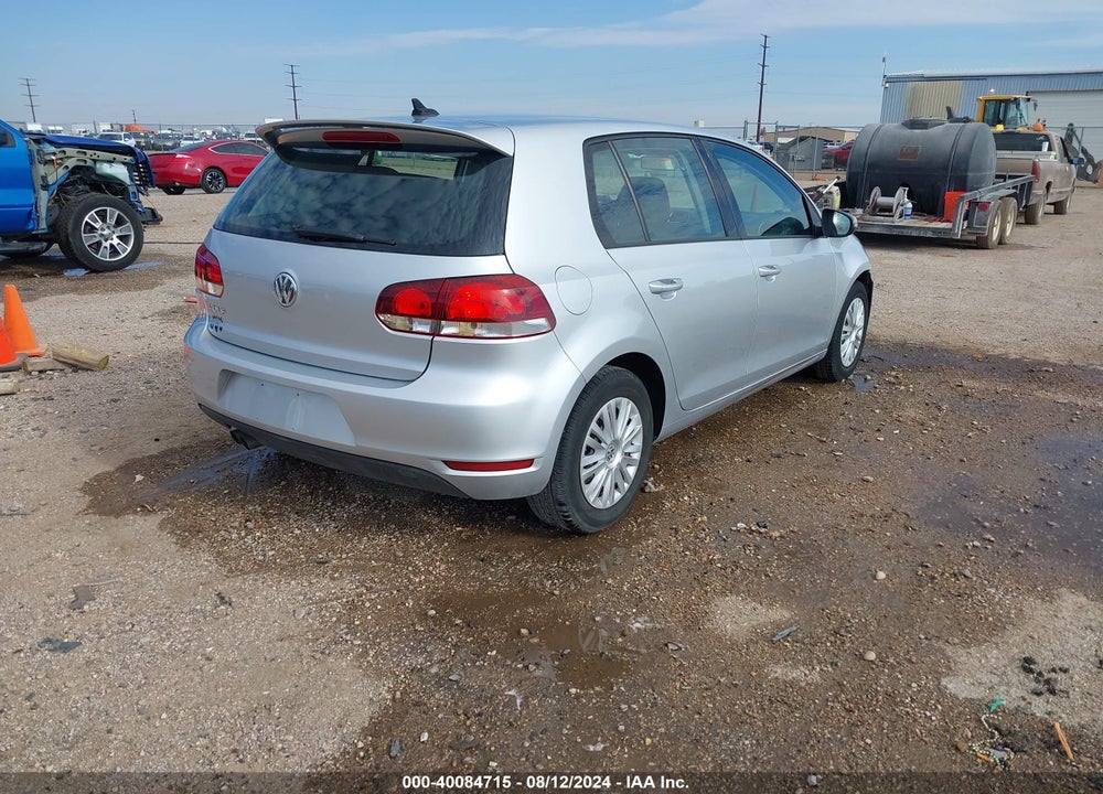 2014 VOLKSWAGEN GOLF 2.5L VIN: WVWDB7AJXEW001317