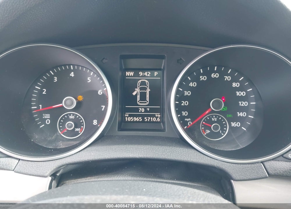 2014 VOLKSWAGEN GOLF 2.5L VIN: WVWDB7AJXEW001317