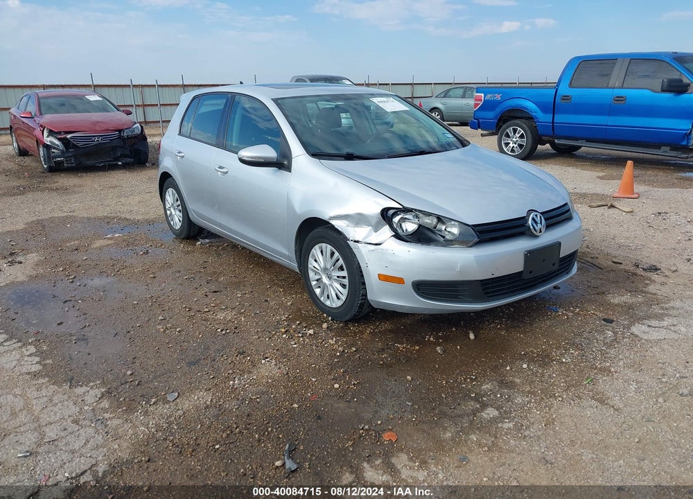 2014 VOLKSWAGEN GOLF 2.5L VIN: WVWDB7AJXEW001317