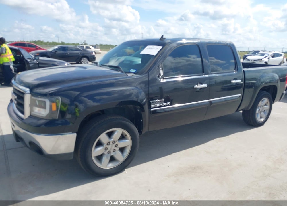 2012 GMC SIERRA 1500 SLE VIN: 3GTP1VE08CG107007