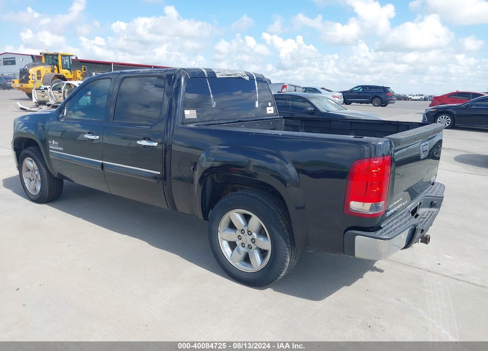 2012 GMC SIERRA 1500 SLE VIN: 3GTP1VE08CG107007