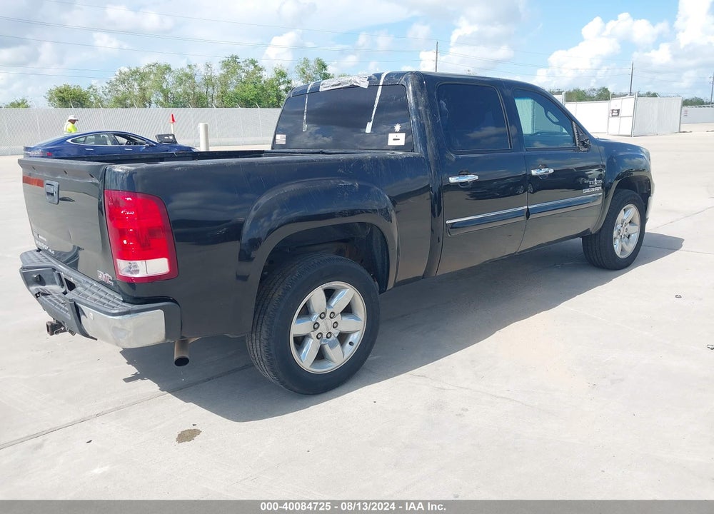 2012 GMC SIERRA 1500 SLE VIN: 3GTP1VE08CG107007