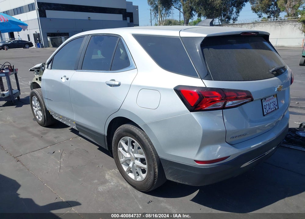 2022 CHEVROLET EQUINOX FWD LT VIN: 3GNAXKEV2NL234402