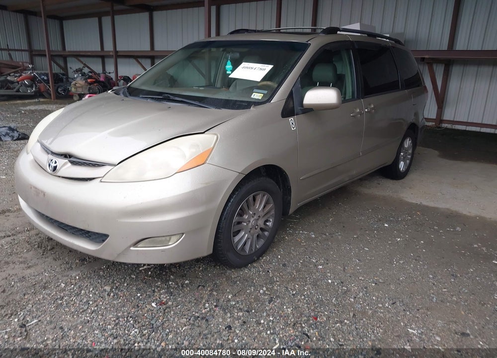 2008 TOYOTA SIENNA XLE VIN: 5TDZK22C98S213204