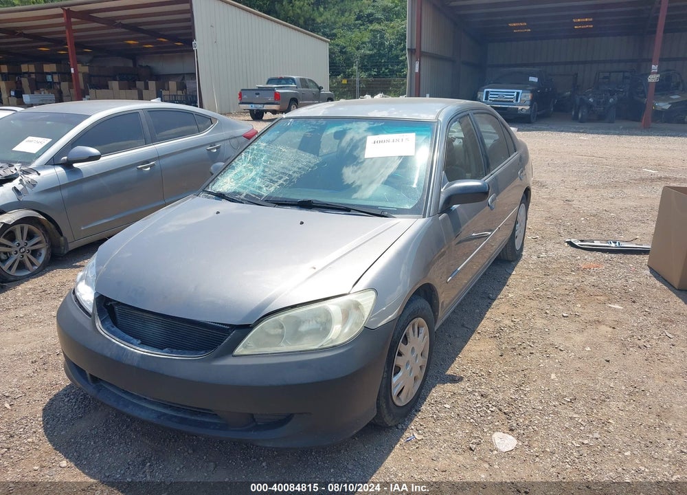 2005 HONDA CIVIC LX VIN: 2HGES16575H582241