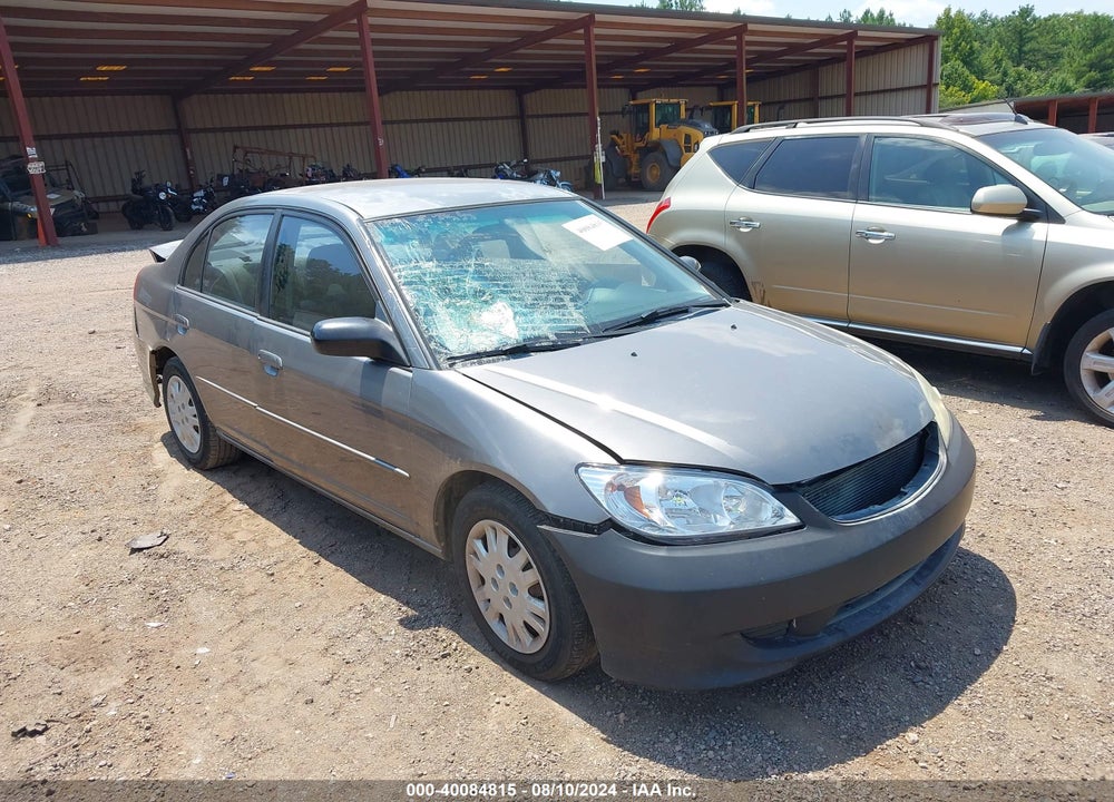 2005 HONDA CIVIC LX VIN: 2HGES16575H582241
