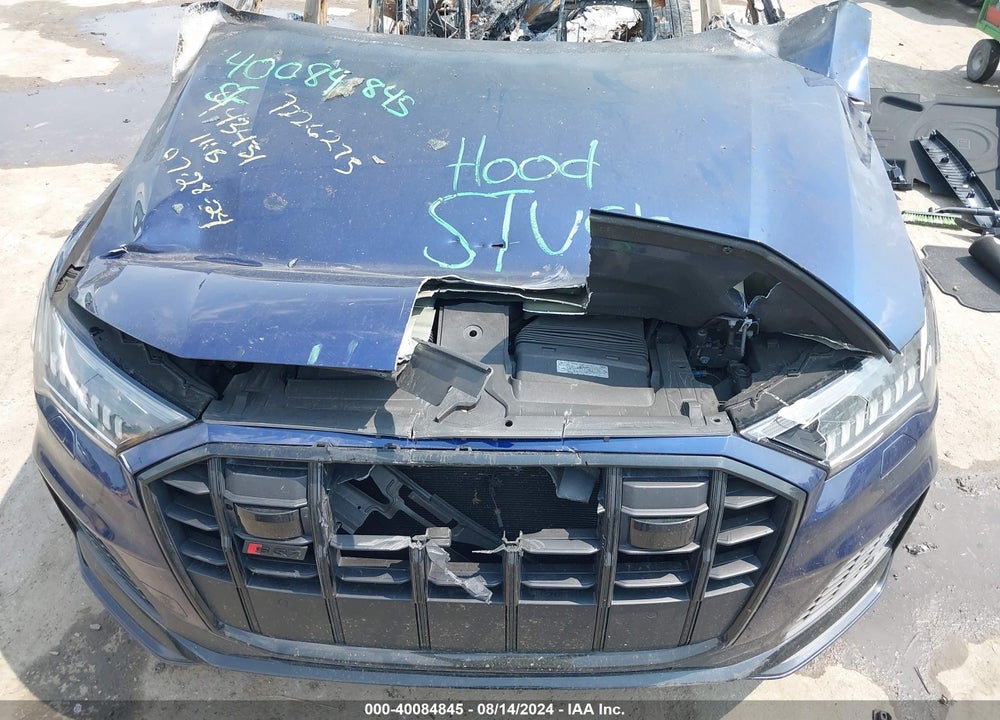 2022 AUDI SQ7 PRESTIGE TFSI QUATTRO TIPTRONIC VIN: WA1VWBF77ND009566